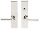 Cologne Lever, Tubular Passage, Privacy Bolt, LH, Polished Stainless Steel