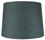 12x14x10 Hardback Drum Lamp Shade Granite Gray
