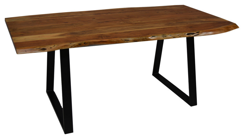 Live Edge Dining Table, 72"