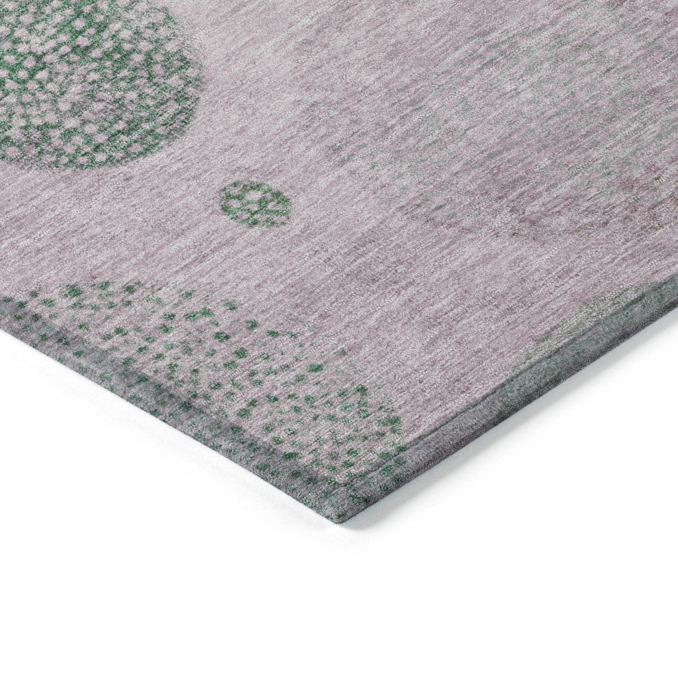 Machine Washable Indoor/Outdoor Chantille ACN1897 Blush 9' x 12' Rug