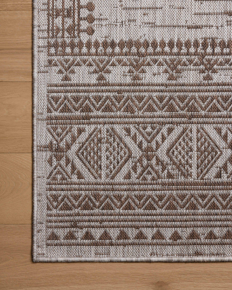 Loloi Easton Coffee / Dove 8'-6" x 11'-6" Area Rug