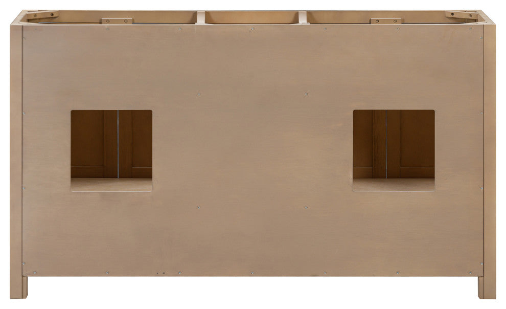 Avanity Modero 60" Double Vanity Only, Brushed Oak