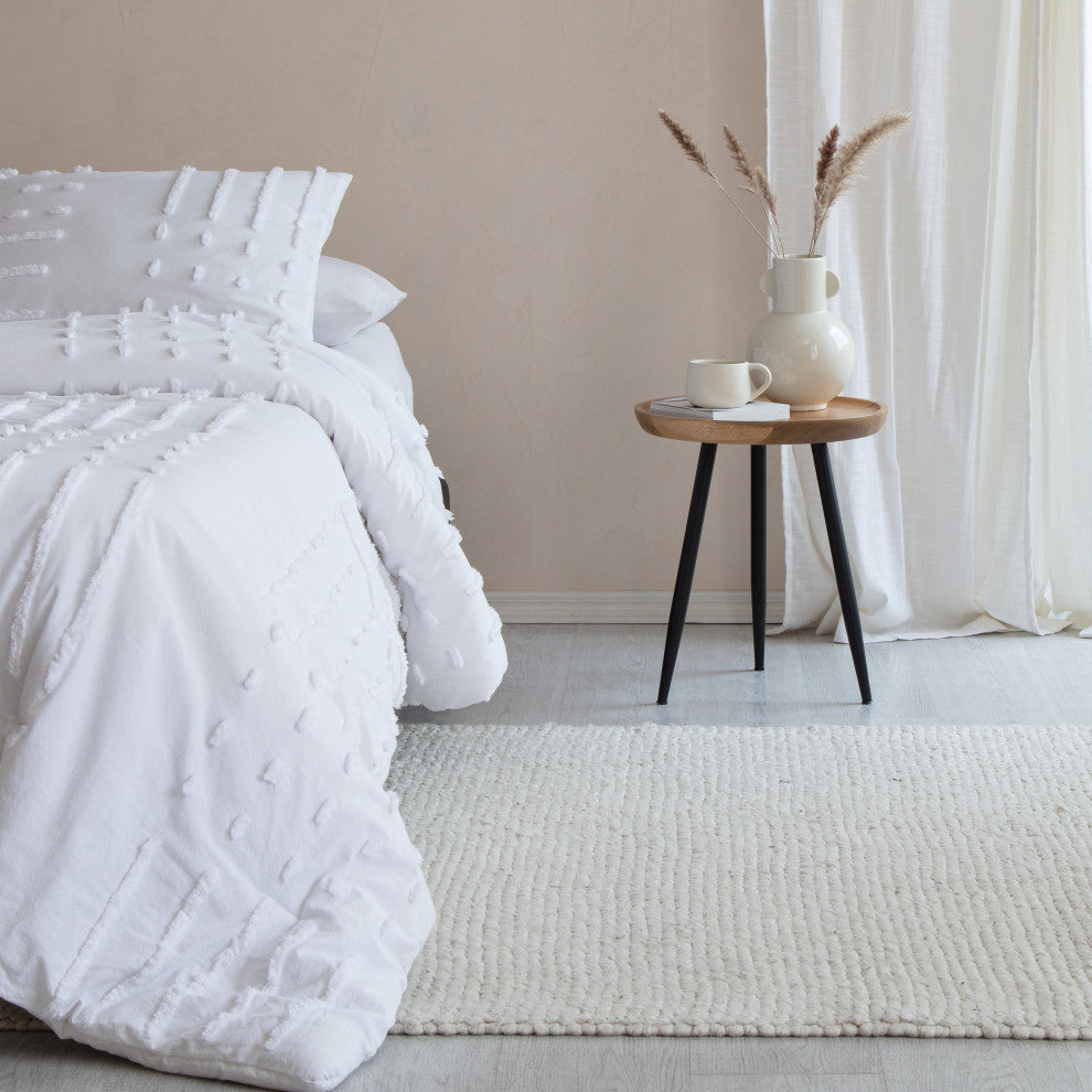 Chevery Small Tri Pin Side Table, Natural