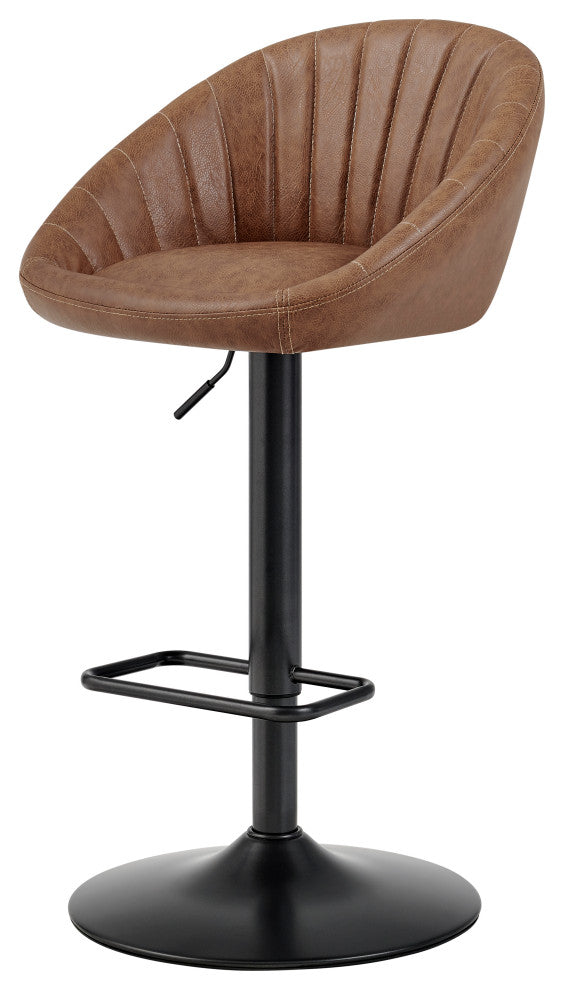 Watson PU Gaslift Swivel Bar Stool