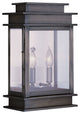 Princeton Outdoor Wall Lantern, Vintage Pewter