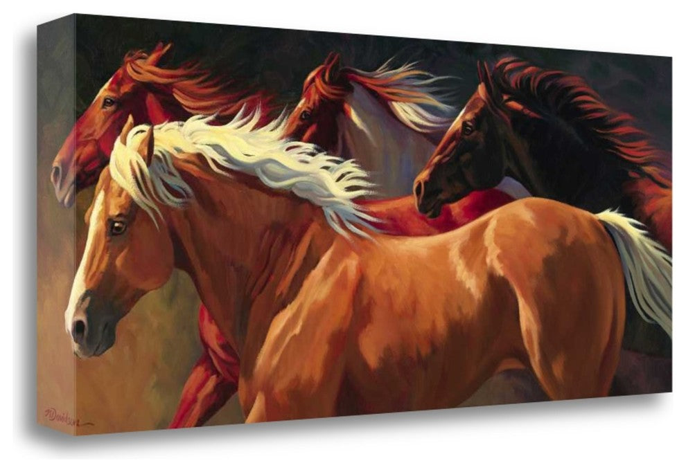 "Flying" By Nancy Davidson, Giclee Print on Gallery Wrap Canvas, Ready to Hang