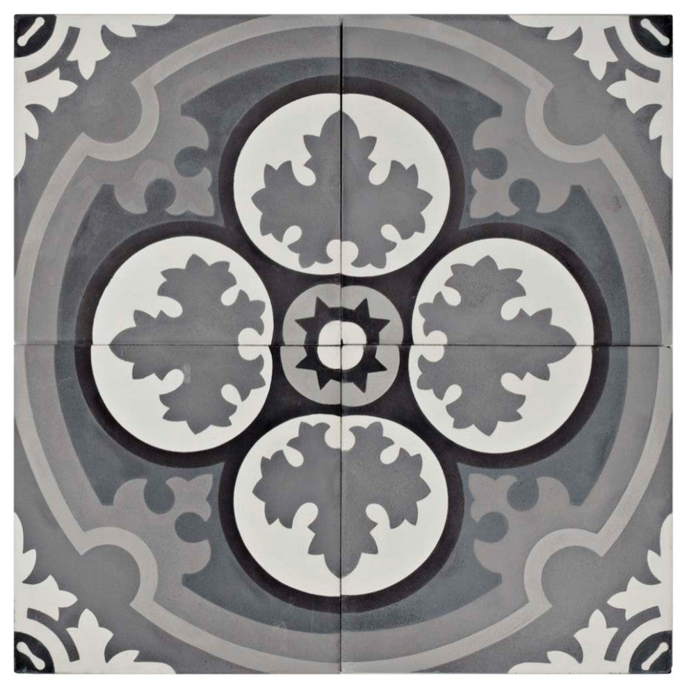 Cemento Queen Mary Storm Cement Floor and Wall Tile