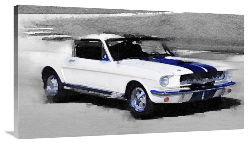 "Ford Mustang Shelby Watercolor" Fine Art Print
