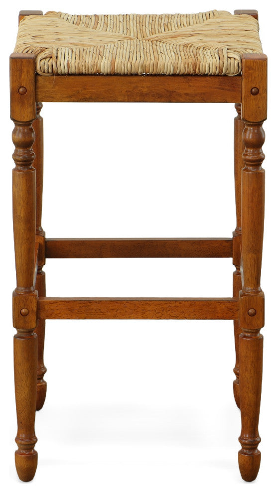 Thomasville Rta 29" Bar Stool, Walnut