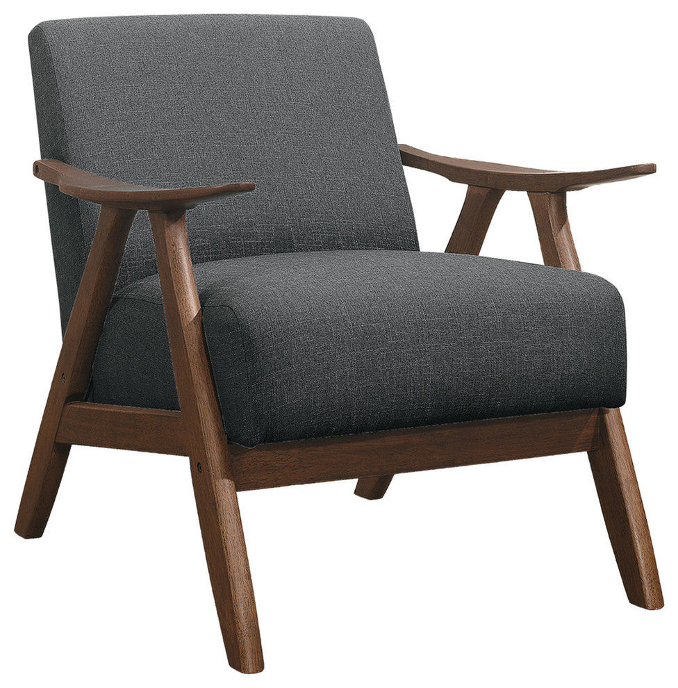 Verona Accent Chair, Gray