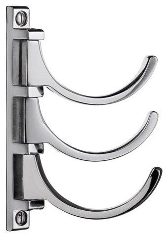 Decorative Hooks For The Home, Polished Chrome
