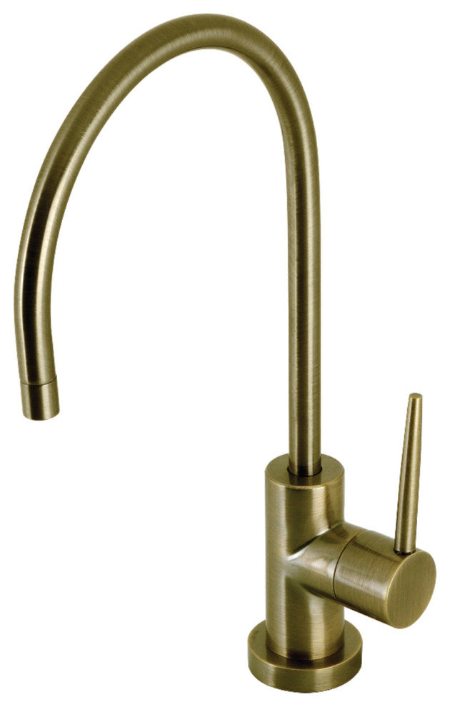 KS8193NYL New York Single-Handle Cold Water Filtration Faucet, Antique Brass