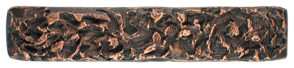 Baroque Pewter Cabinet Hardware Pull, Copper
