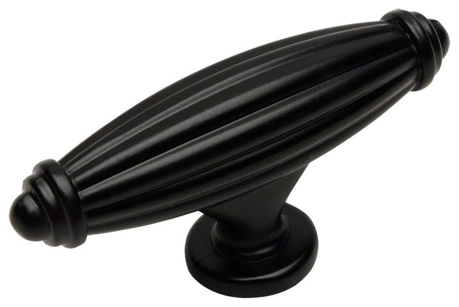 Cosmas 7121AS Cabinet Knob, Set of 5, Flat Black