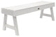 Weatherly Picnic Bench, 4', White, 4'