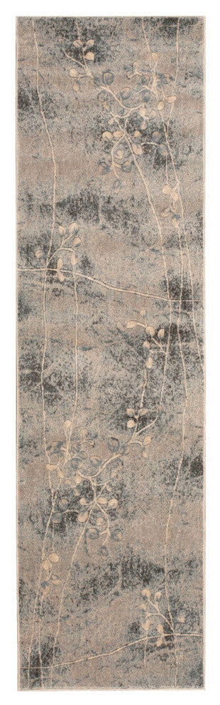 Nourison Somerset 2' x 5'9" Silver/Blue Indoor Area Rug