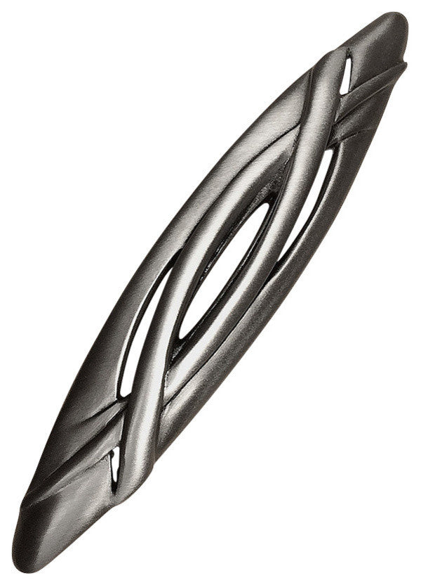 Woven Reeds Deco Pull, Antique Bronze