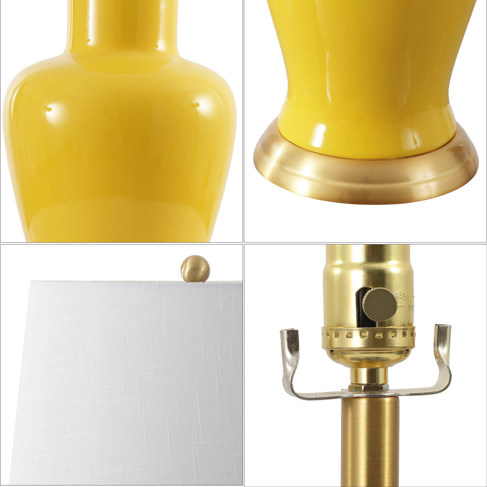 Julian Traditional Classic Ceramic Urn LED Table Lamp