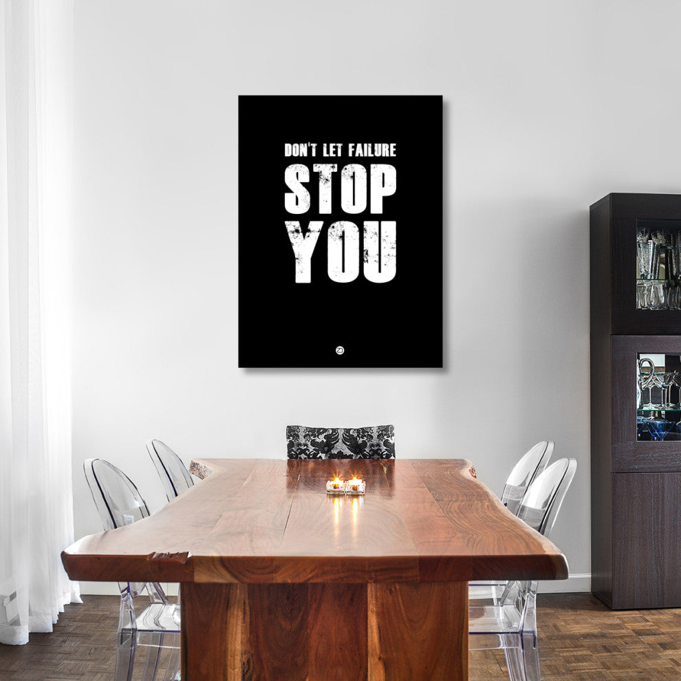 "Don't Let Failure Stop You 1" Fine Art Print