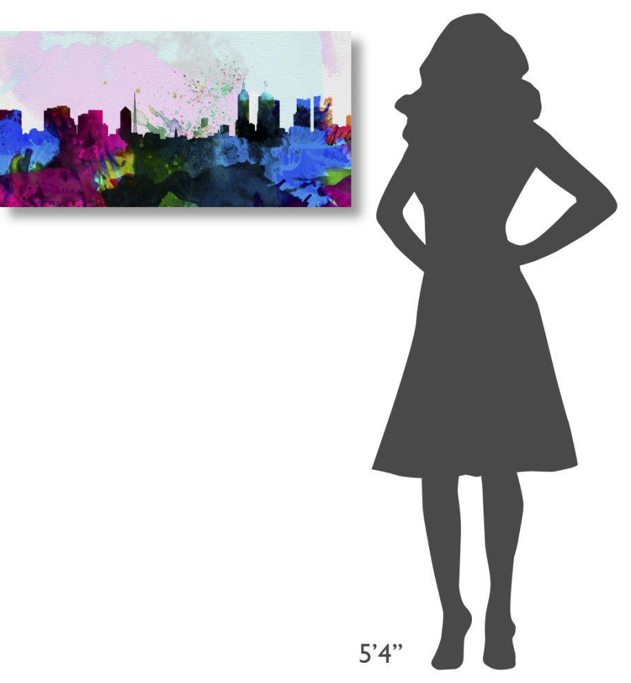 "Melbourne City Skyline" Fine Art Print