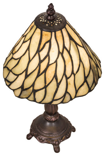 13H Willow Jadestone Mini Lamp