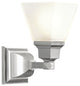 Mission Bath Light, Brushed Nickel