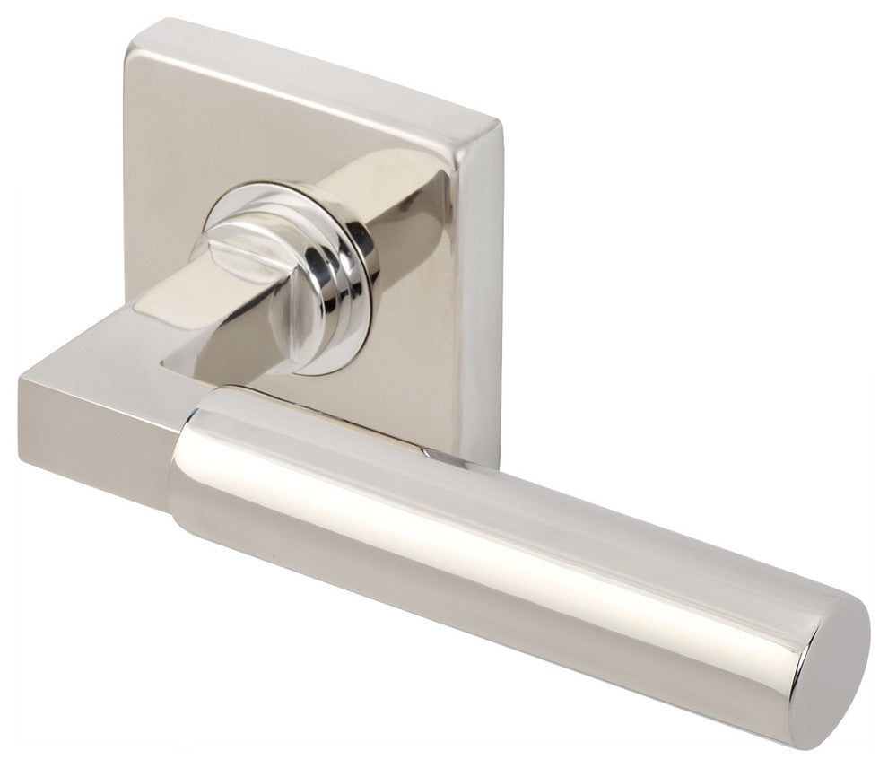 Aurora Lever, Half Passage, Right Hand, Polished Stainless Steel, 2-3/4" Backset