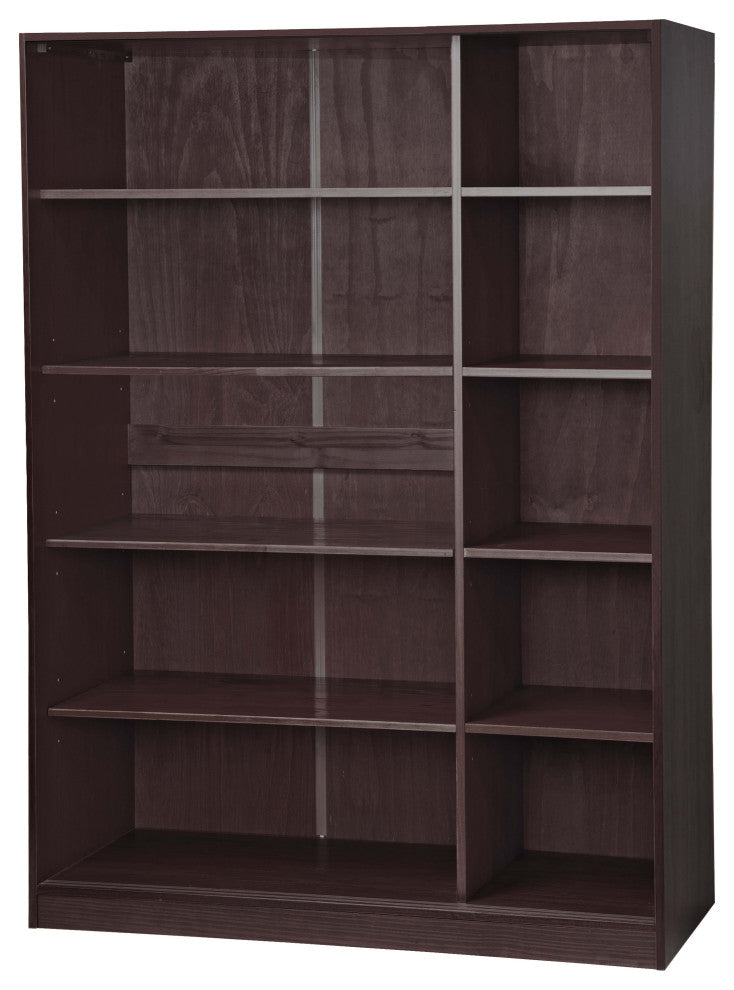 Solid Wood Optional Shelf For 2 or 3 Sliding Door Wardrobes, Java