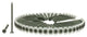 Senco® 08D200W DuraSpin Exterior Wood-to-Wood Collated Screw, 2" x #8, 1000-Ct