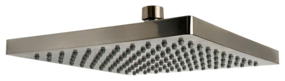 ALFI brand AB2830-BN Brushed Nickel 2 Way Thermostatic Square Shower Set