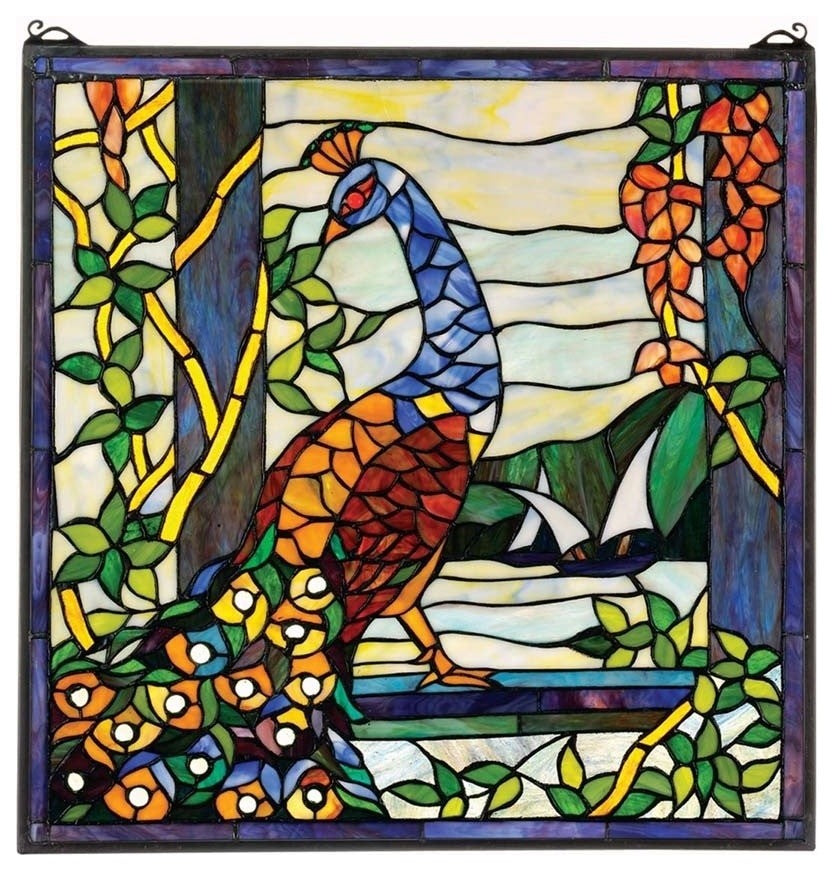 Peacocks Garden Window