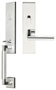 Frankfurt Lever, Mortise Entry Handleset, Right Hand, Polished Stainless Steel