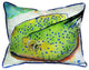 Pair of Betsy Drake Stingray Large Pillows 16 Inch x 20 Inch