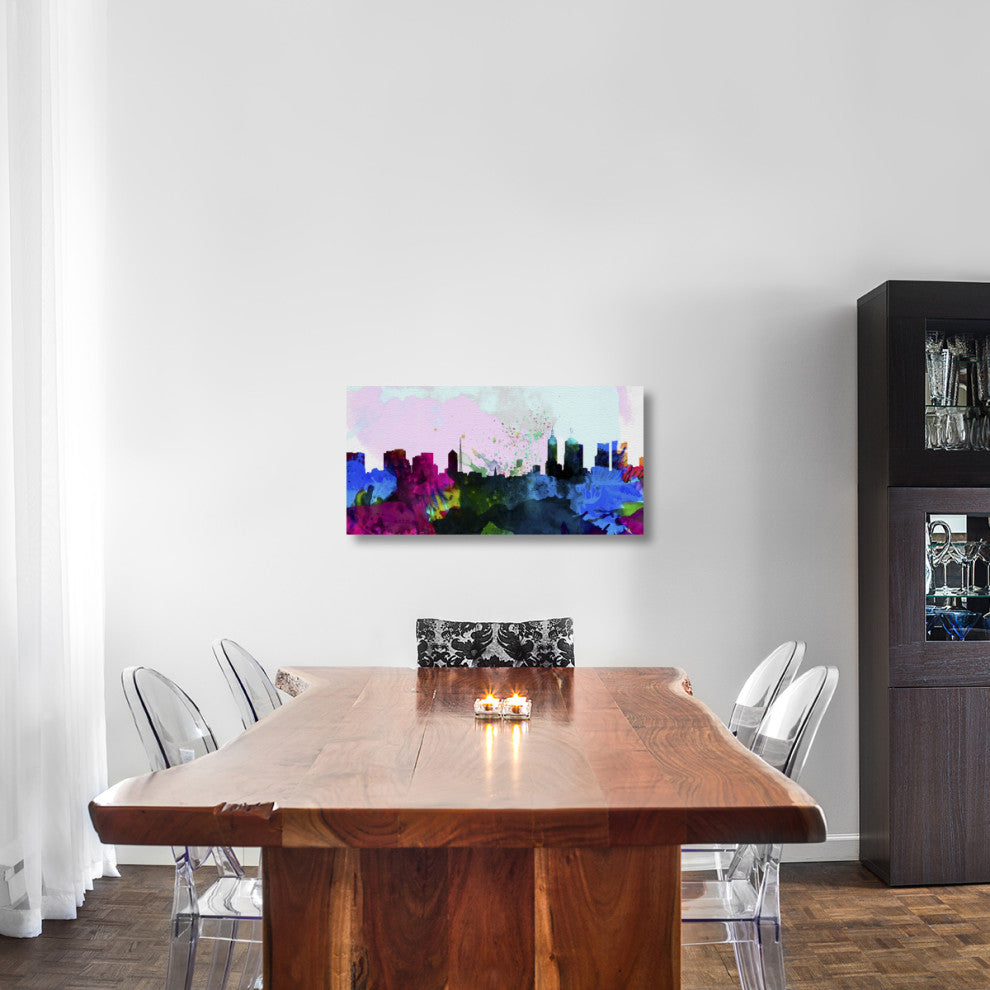 "Melbourne City Skyline" Fine Art Print