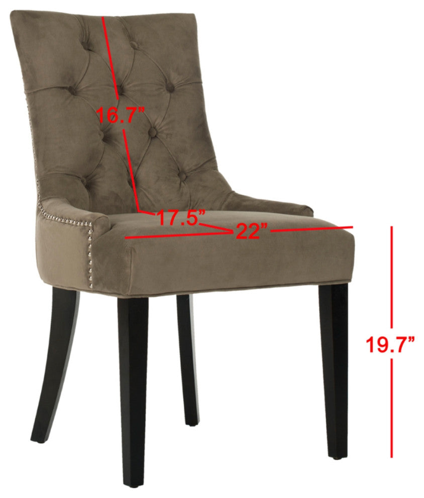 Safavieh Abby Side Chair, Grey