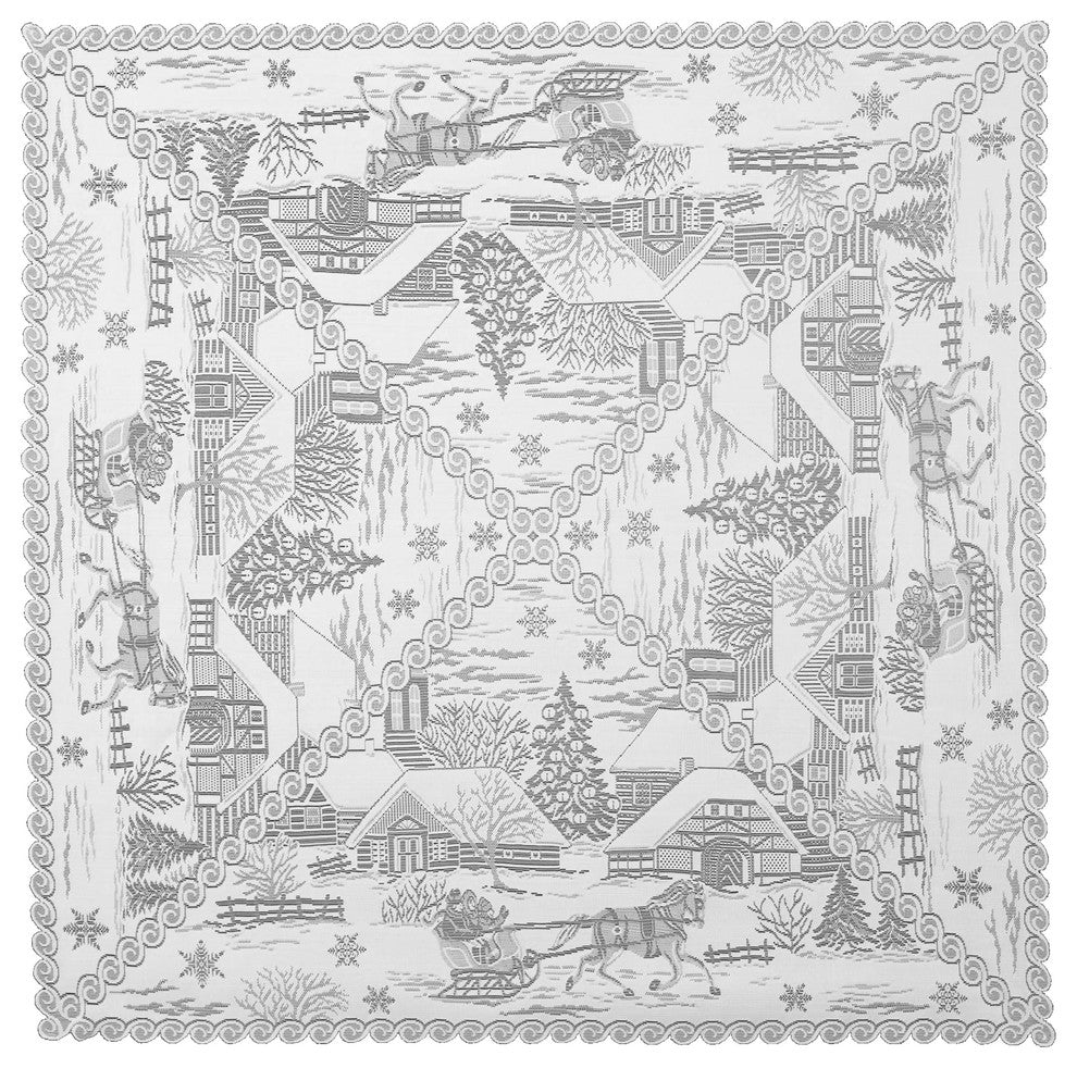 Sleigh Ride 42x42 Topper