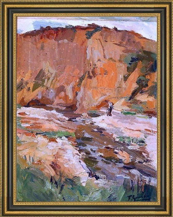 Francisco Gimeno Arasa Barranco Framed Premium Canvas Print, 21"x28"