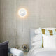 Simple Round Acrylic LED Wall Sconce 8.5W-4000K With Pull Chain Switch