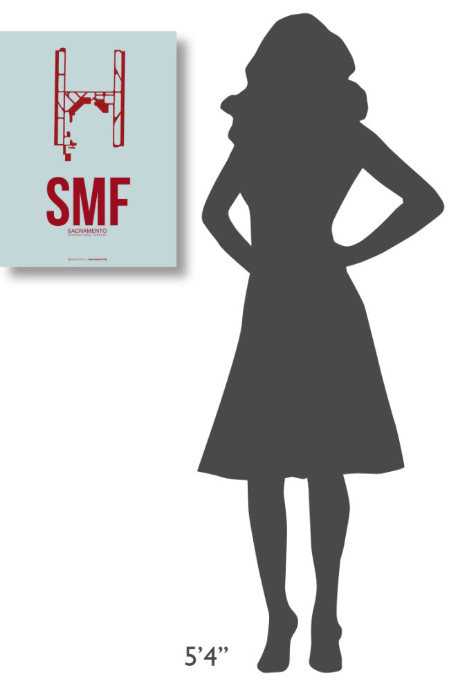 "SMF Sacramento Poster 2" Fine Art Print