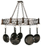 42.5"L Revival Deco Oblong Pot Rack