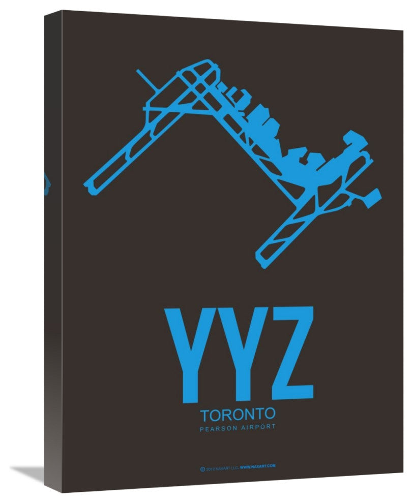 "YYZ Toronto Poster 1" Fine Art Print
