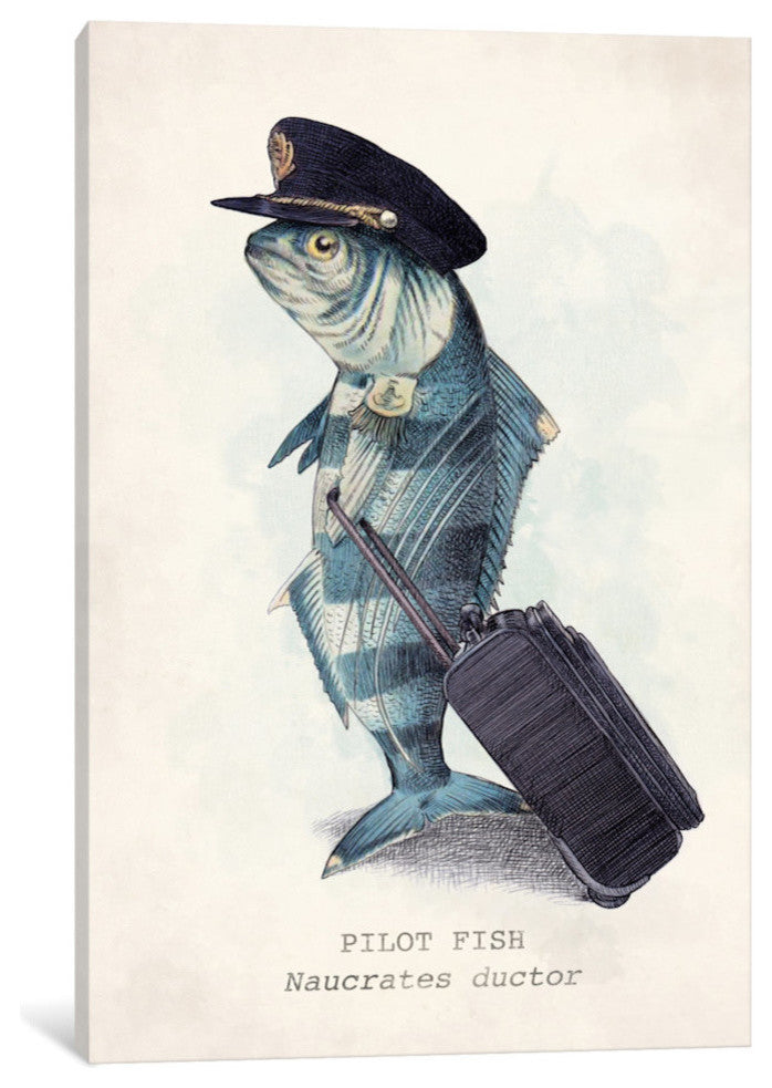 "The Pilot" by Eric Fan, 26x18x1.5
