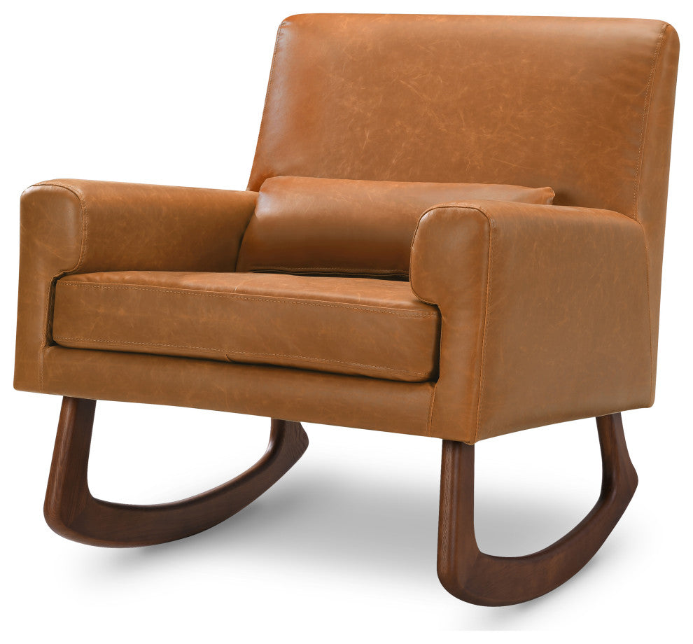 Sleepytime Rocker, Tan Vegan Leather