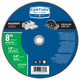 Abrasive Saw Blade, Type 1A, 8"x1/8"