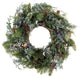 Wreath, Rustic White Berry, 24"