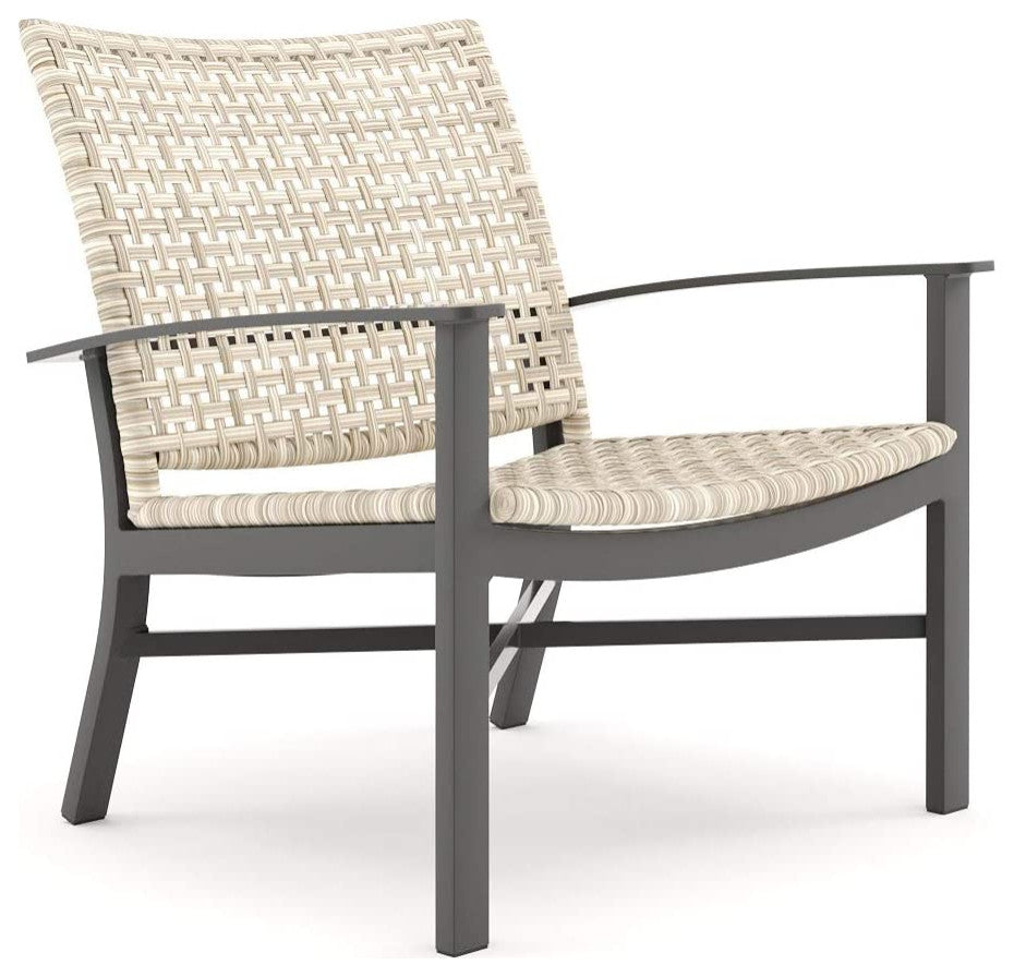 Jasper Lounge Chair, Textured Pewter
