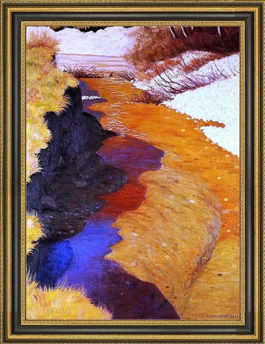 Felix Vallotton View Cagne Horseback