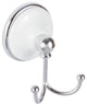 Brighton Bath Series, Robe Hook in Polished Chrome with White Porcelain