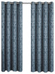 Blair Jacquard Grommet Top Panels, Set of 2, Blue, 108"x84"