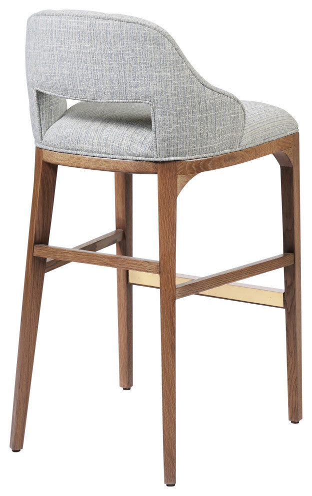 Inga Bar Stool, Greenlight Powder